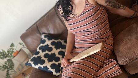 Veda Scolds and BLISTERS her Naughty Hubby MOV