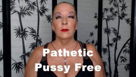 Pathetic Pussy Free Hand Humper Emasculation Humiliation by Goddess Natasha (WMV)