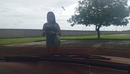 I'm driving home and pumping the pedals of my car (3)