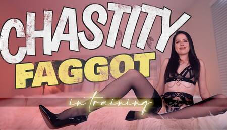 Chastity Faggot in Training