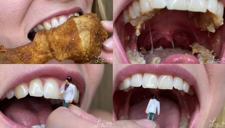 Tiny as my toothpick after chicken chewing full HD mp4