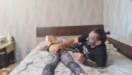 lizard slap and whip jason ass