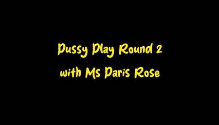 Pussy Play Round 2 with Ms Paris Rose (WMV format)