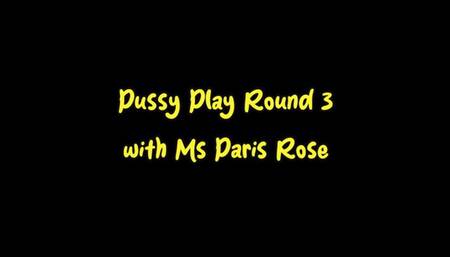 Pussy Play Round 3 with Ms Paris Rose (Wmv format)