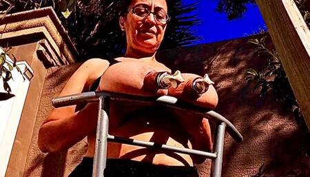 Sex slave nipple enlargement cam 3