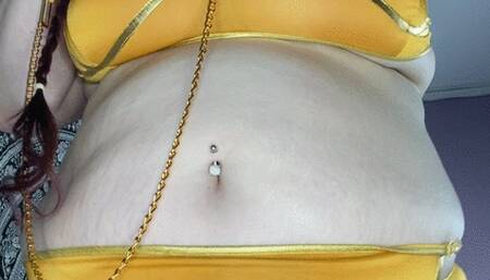 BBW Slave Leia Chug And Burp