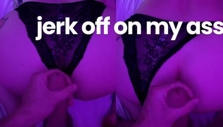 856 BG POV Jerking Off On My Ass