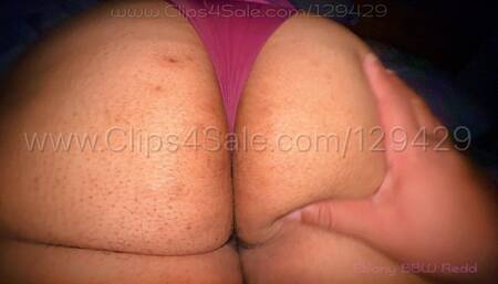 Ebony BBW Redd gets her ass grabbed and shaken