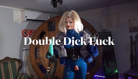 TS DOUBLE DICK FUCK FUR Slavena
