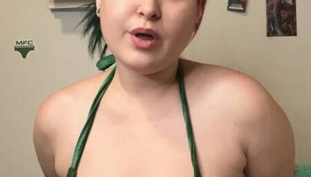 SPH + Spitting on your dick pic