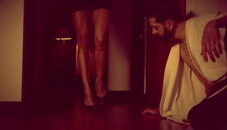 Fetish for high heels and hard sex