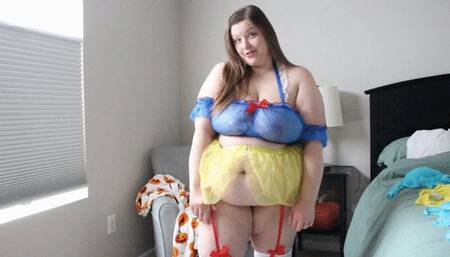 Halloween Lingerie Try On