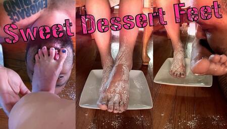 Chastity Vlog - Sweet Feet Treat - GoddessBBGRL Gets Her Feet Cleaned by her loser cuck - #Femdom #FootWorship #FootCleaning #Chastity