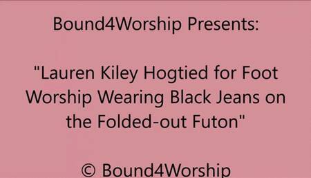 Lauren Kiley Hogtied for Foot Worship - Alternate Camera - HQ