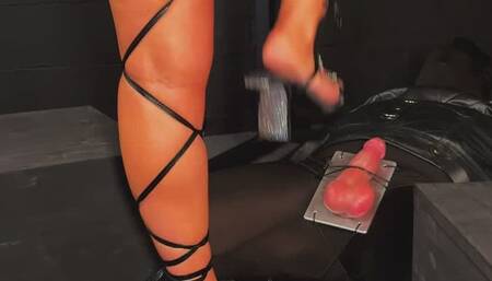 Crushing Balls with Black Heels: Stomping & Butt Drops of Brutal Bliss