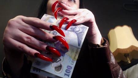 financial domination nails and wallet oct 2024