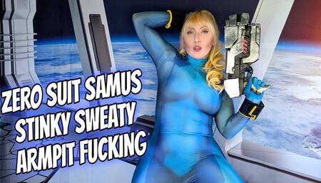 Zero Suit Samus Stinky Sweaty Armpit Fucking