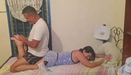 SoiLy feet are tickLish