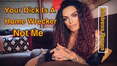 YOUR DICK IS THE HOME WRECKER - NOT ME