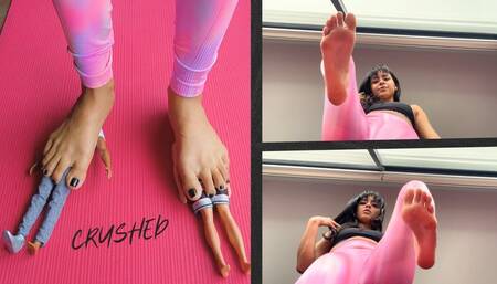 Giantess Fury: Tiny Men Pay the Price - Mistress Enola - Stomping non STOP ( FullHD)