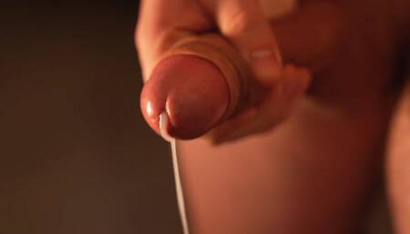 Boy Inflating His Dick and Ejaculating a Large Quantity in a Short Time