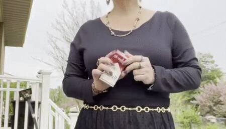 Mistress Nicotine demands Her dues by ordering you to smoke more