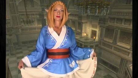 Surrender to Princess Zelda's Chaste Dominion - A Royal JOI Experience