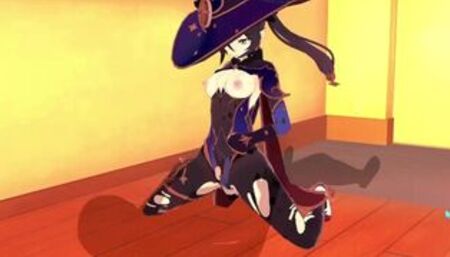 Mona Hentai 3D POV Cowgirl And Sex Standing (Part 4/4) Genshin Impact