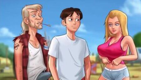 [Gameplay] Summertime saga - Miss dewitt gave me a blowjob