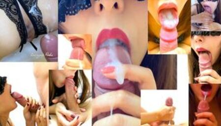 Ejaculation special feature by a horny wife.