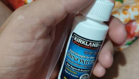 Boy Applies Minoxidil Directly to His Dick to Increase Strength