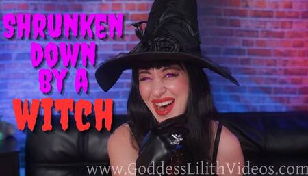 Evil WITCH Goddess Lilith SHRINKS you down!! (POV)