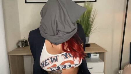 Chair tied cleave gagged and OTM gagged