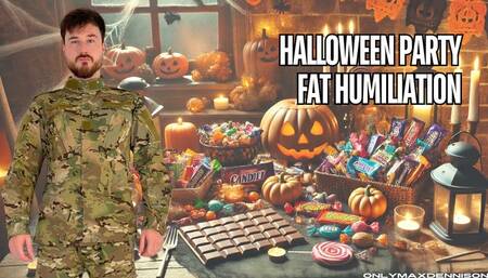 Halloween party fat humiliation