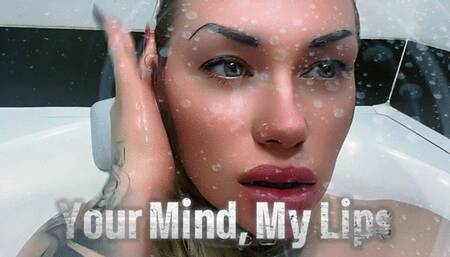 Lip Tease in the Bath Cum for My Perfect Lips, My Lips Pet WMV