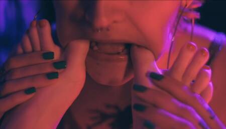 My Slave Girl Loves To Swallow My Perfect Feet