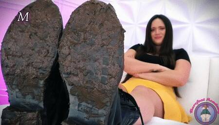 Muddy Boots For A Foot Bitch MOV
