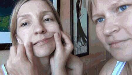 FACE STRETCHING AND BIG FISH LIPS 4