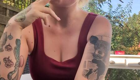 Post-Workout Smoke in Red: My Guilty Pleasure