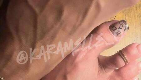 feet heat • poppin veins & blushing soles