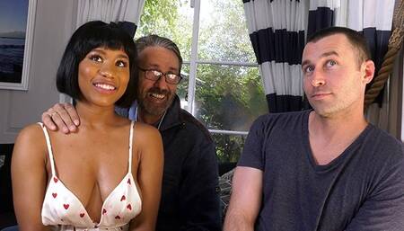 Father and his Son DP Son's Girlfriend Jenna Foxx on Father's Day