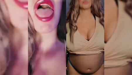 Vore in christmas dress