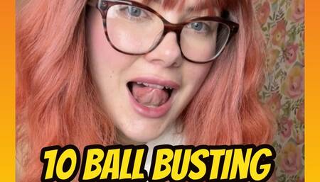 10 CBT Ball Busting Tasks