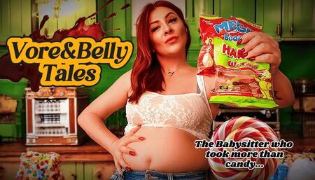 Vore & Belly Tales: The Babysitter who took more than candy
