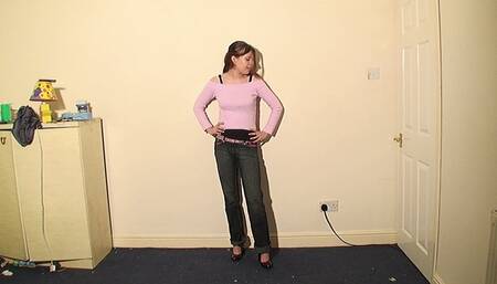 Hannah's Hand Trampling New Shoes