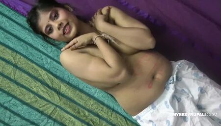 Indian Pornstar Rupali Taking Lingerie Off To Show Big Tits - MySexyRupali