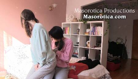 Human Apartment Couch 3 -Clip B (HD)