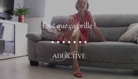 French - Fait briller mes semelles !