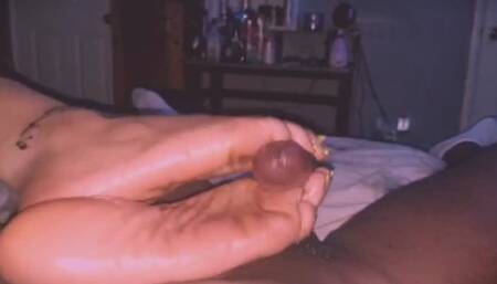 Edging footjob with sole slaps and countdown