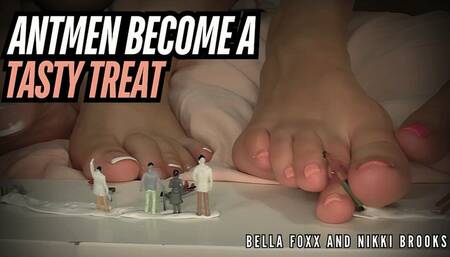 Bella and Nikki’s Unique Cravings Satisfied by Antmen Delight (SD 720p WMV)